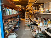 Lot werkgereedschappen inclusief rekken en inhoud - afbeelding 337 van  343