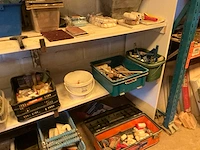 Lot werkgereedschappen inclusief rekken en inhoud - afbeelding 71 van  343