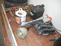 Lot werkgerei plus verlichting - afbeelding 3 van  3