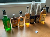 Lot whiskey en dranken whiskey (7x) - afbeelding 1 van  4