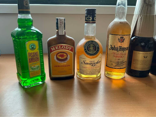 Lot whiskey en dranken whiskey (7x) - afbeelding 3 van  4