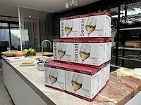 Lot wijnglazen krosno - afbeelding 1 van  4