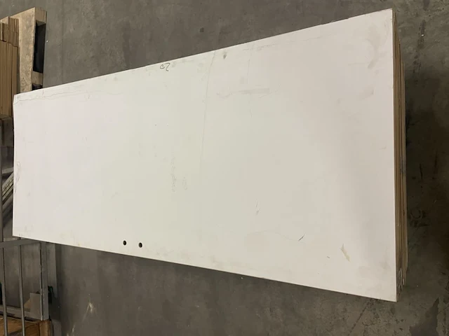 Lot witte schilderdeuren (10 stuks) - afbeelding 1 van  7