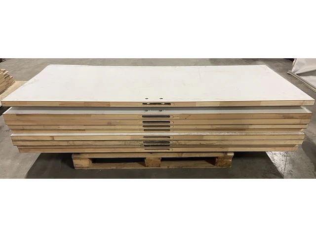 Lot witte schilderdeuren (10 stuks) - afbeelding 2 van  7