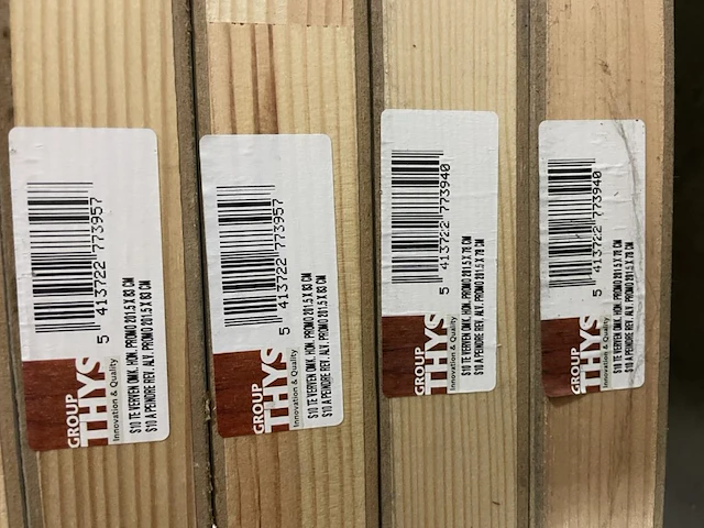Lot witte schilderdeuren (10 stuks) - afbeelding 4 van  7