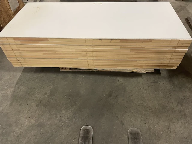 Lot witte schilderdeuren (11 stuks) 201,5x88 cm - afbeelding 2 van  7