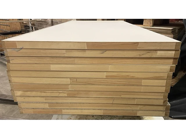 Lot witte schilderdeuren (11 stuks) 201,5x88 cm - afbeelding 7 van  7