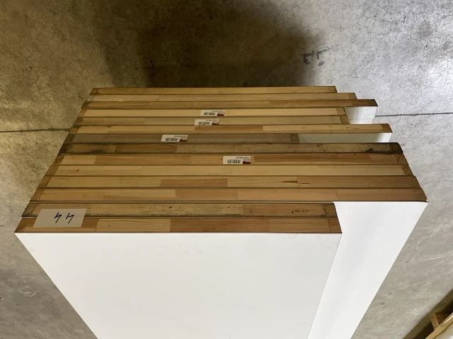 Lot witte schilderdeuren (14 stuks) - afbeelding 2 van  5