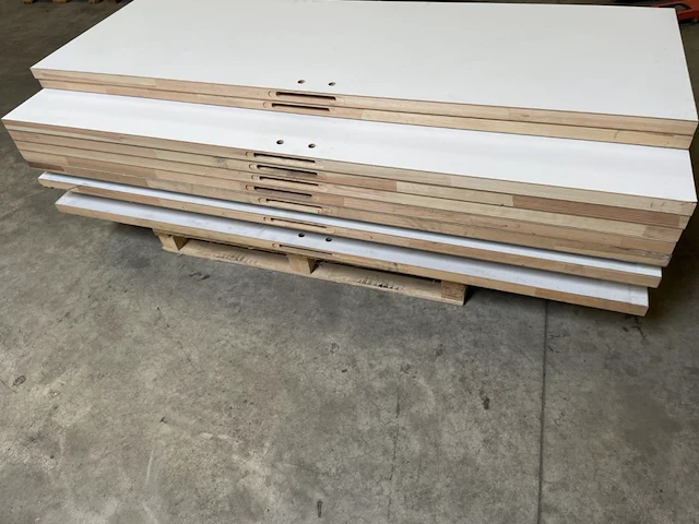 Lot witte schilderdeuren (14 stuks) - afbeelding 3 van  5