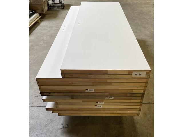 Lot witte schilderdeuren (14 stuks) - afbeelding 4 van  5