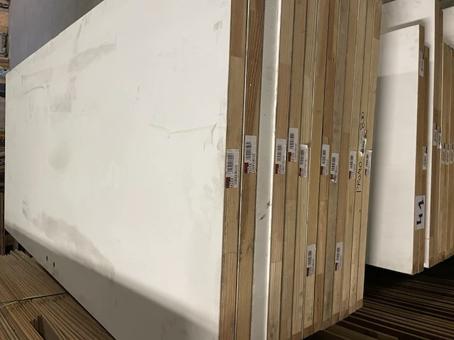 Lot witte schilderdeuren tubespaan 13 ( stuks) - afbeelding 2 van  3
