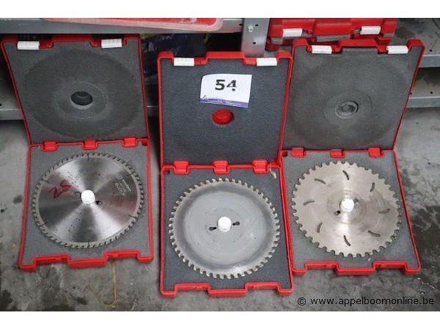 Lot zaagbladen - afbeelding 1 van  2