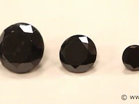 Lot zwarte diamandjes plm 52,88ct - afbeelding 3 van  4
