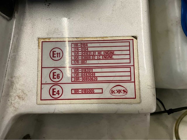 Lotus blinkt uit. oldtimers > 15 - afbeelding 32 van  39