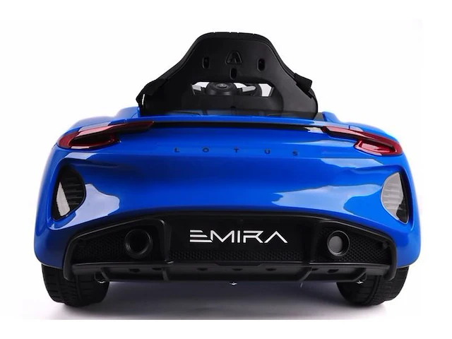 Lotus emira elektrische kinderauto 12v - blauw - afbeelding 5 van  19