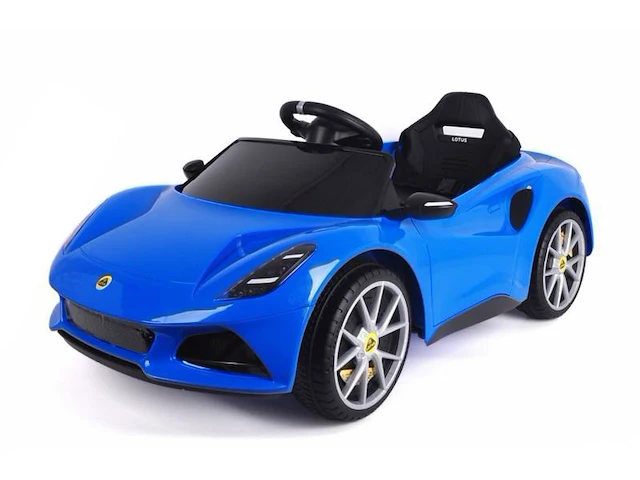 Lotus emira elektrische kinderauto 12v - blauw - afbeelding 1 van  19