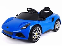 Lotus emira elektrische kinderauto 12v - blauw - afbeelding 1 van  19