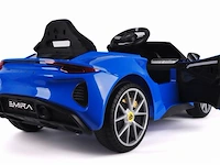 Lotus emira elektrische kinderauto 12v - blauw - afbeelding 15 van  19