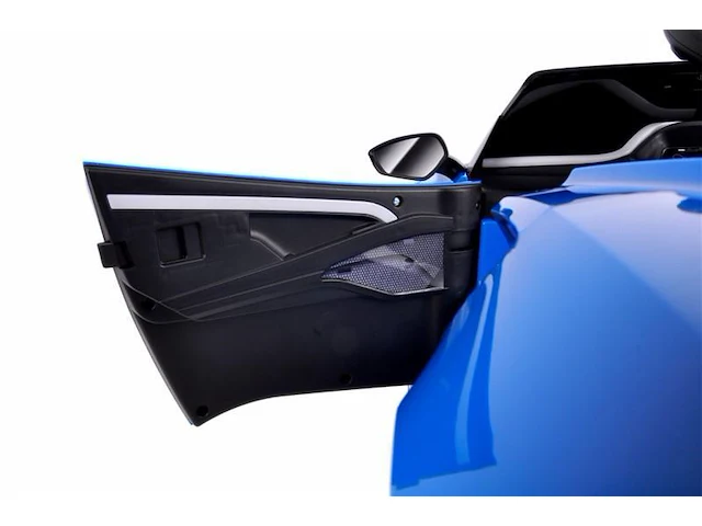 Lotus emira elektrische kinderauto 12v - blauw - afbeelding 17 van  19