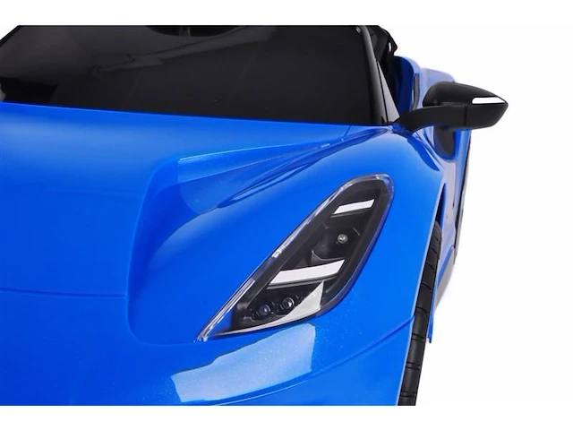Lotus emira elektrische kinderauto 12v - blauw - afbeelding 19 van  19