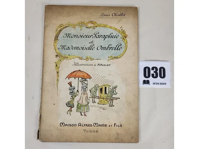 Louis chollet monsieur parapluie et mademoiselle ombrelle - afbeelding 1 van  5