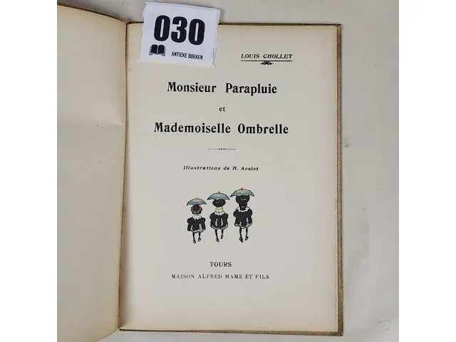 Louis chollet monsieur parapluie et mademoiselle ombrelle - afbeelding 3 van  5