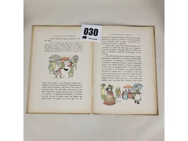 Louis chollet monsieur parapluie et mademoiselle ombrelle - afbeelding 5 van  5