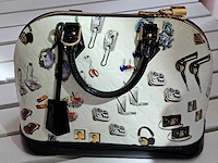 Louis-vuitton luxe-handtas 'alma pm stickers' (special edition) - afbeelding 5 van  10
