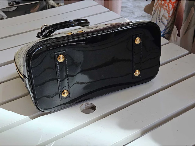 Louis-vuitton luxe-handtas 'alma pm stickers' (special edition) - afbeelding 6 van  10