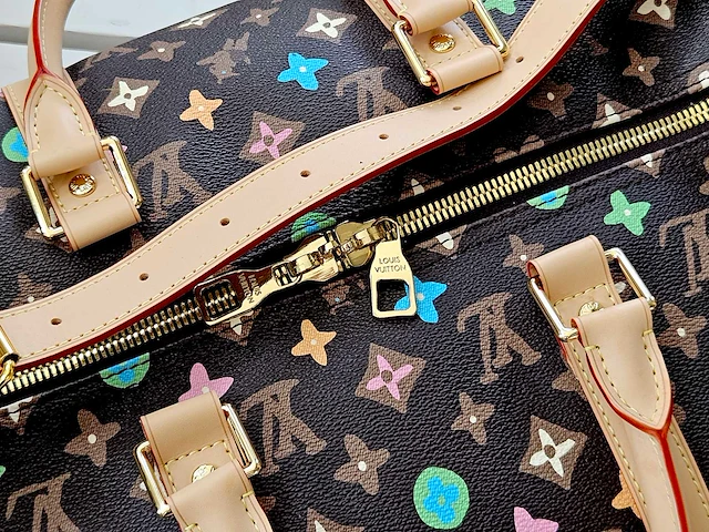 Louis-vuitton luxe-reistas 'keepall bandouliere 50' - afbeelding 11 van  15
