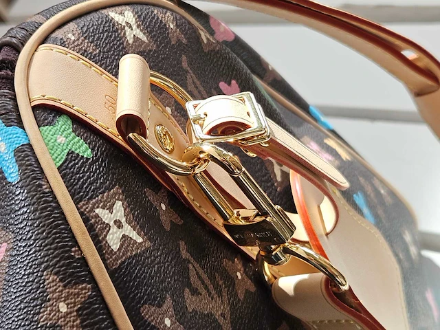 Louis-vuitton luxe-reistas 'keepall bandouliere 50' - afbeelding 14 van  15