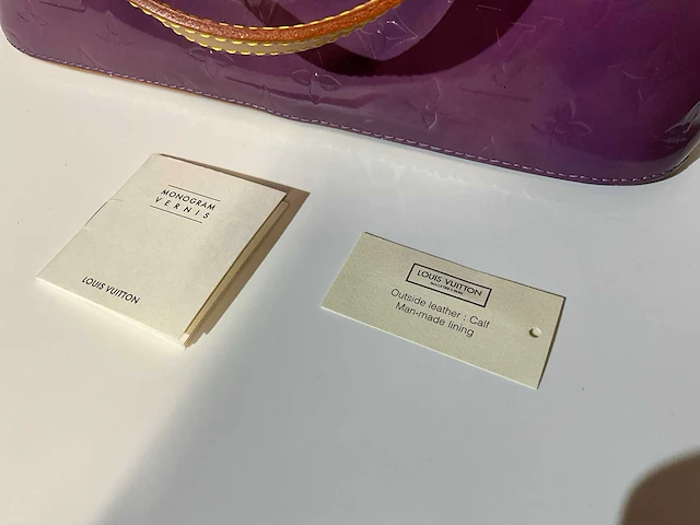 Louis vuitton monogram vernis handtas - afbeelding 5 van  6