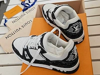 Louis-vuitton sneakers 'trainer denim noir' - afbeelding 2 van  7