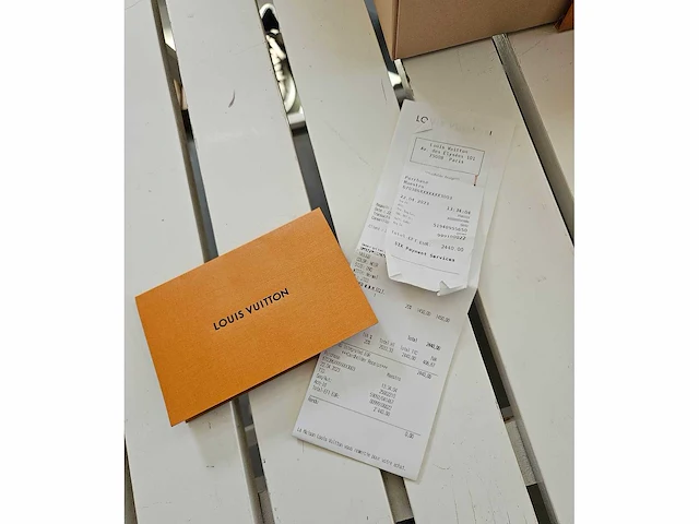 Louis-vuitton sneakers 'trainer denim noir' - afbeelding 7 van  7