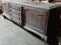 Louis xv stijl dressoir kast eik