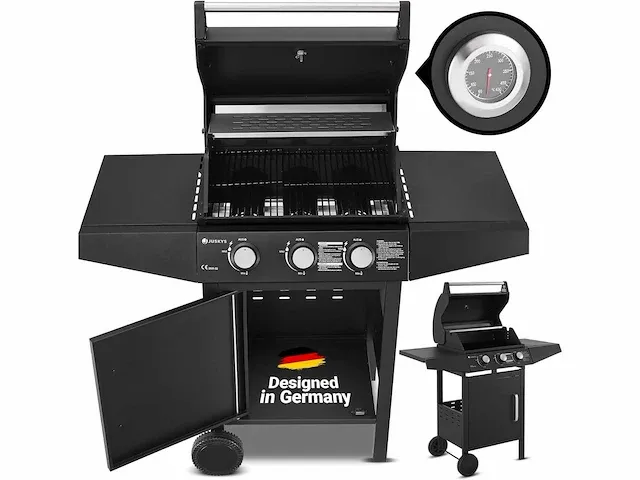 Louisiana gas bbq met 3 branders 8,1 kw - afbeelding 1 van  6