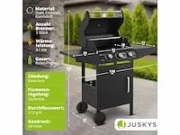 Louisiana gas bbq met 3 branders 8,1 kw - afbeelding 6 van  6