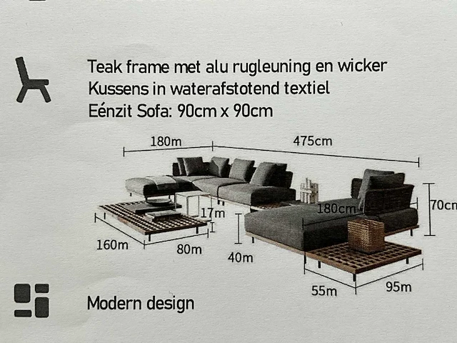 Lounge set liv•out - afbeelding 3 van  10