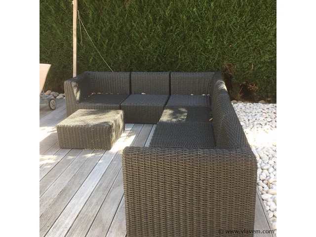 Lounge set met kussens - afbeelding 2 van  2
