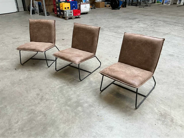 Lounge stoel (3x) - afbeelding 1 van  4