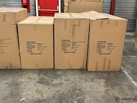 Loungeset garda | 8-delig | wicker | donkerbruin + grijs - afbeelding 2 van  2