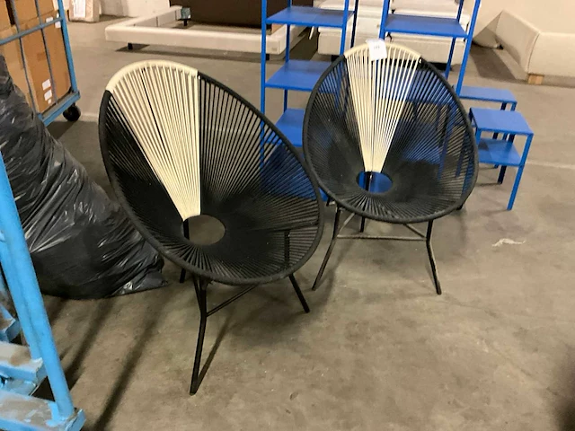 Loungestoel (2x) - afbeelding 3 van  4