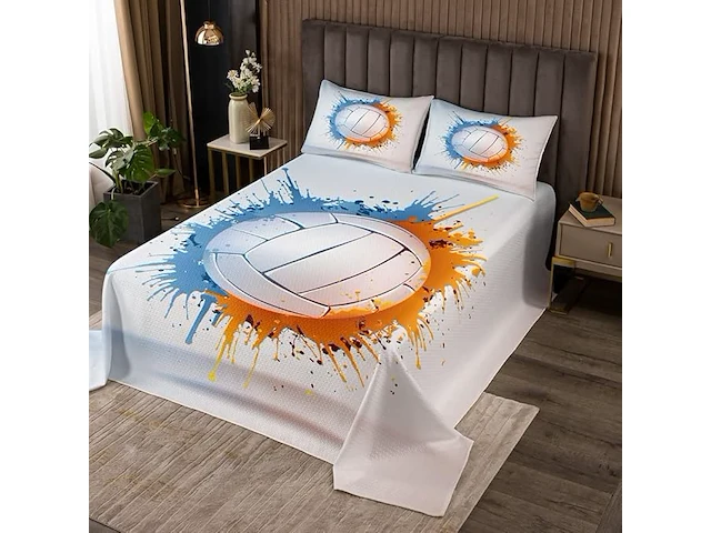 Loussiesd gewatteerde sprei (220 x 240 cm) - afbeelding 1 van  2