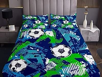 Loussiesd hippie graffiti bedsprei (220 x 240 cm) - afbeelding 1 van  1