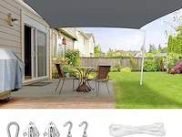 Love story 4x5m schaduwdoek - afbeelding 1 van  3