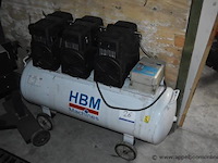 Low-noise compressor hbm, 6pk - 150 liter, bj 2021
