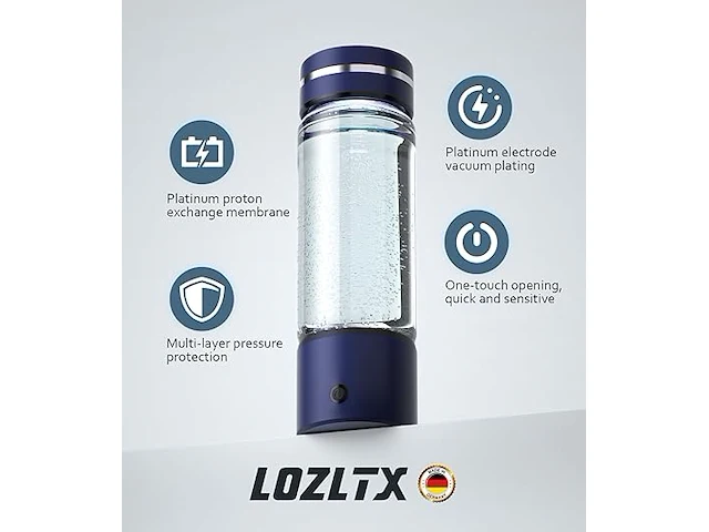 Lozltx waterstofwaterfles - afbeelding 2 van  4