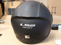 Ls2, jet airflow ii solid mat zwarte motorhelm - afbeelding 4 van  13