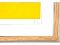 Luc peire - zeefdruk - ingelijst - afbeelding 3 van  8