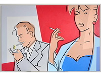 Luc verschuuren - pas de feu - acryl op doek - 120x180 cm - afbeelding 6 van  13